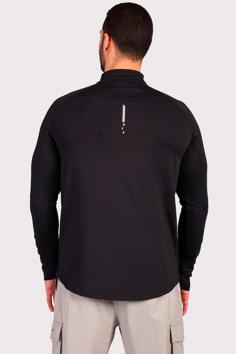 SIGMA FIT Space Quarter Zipper Black - Image 2